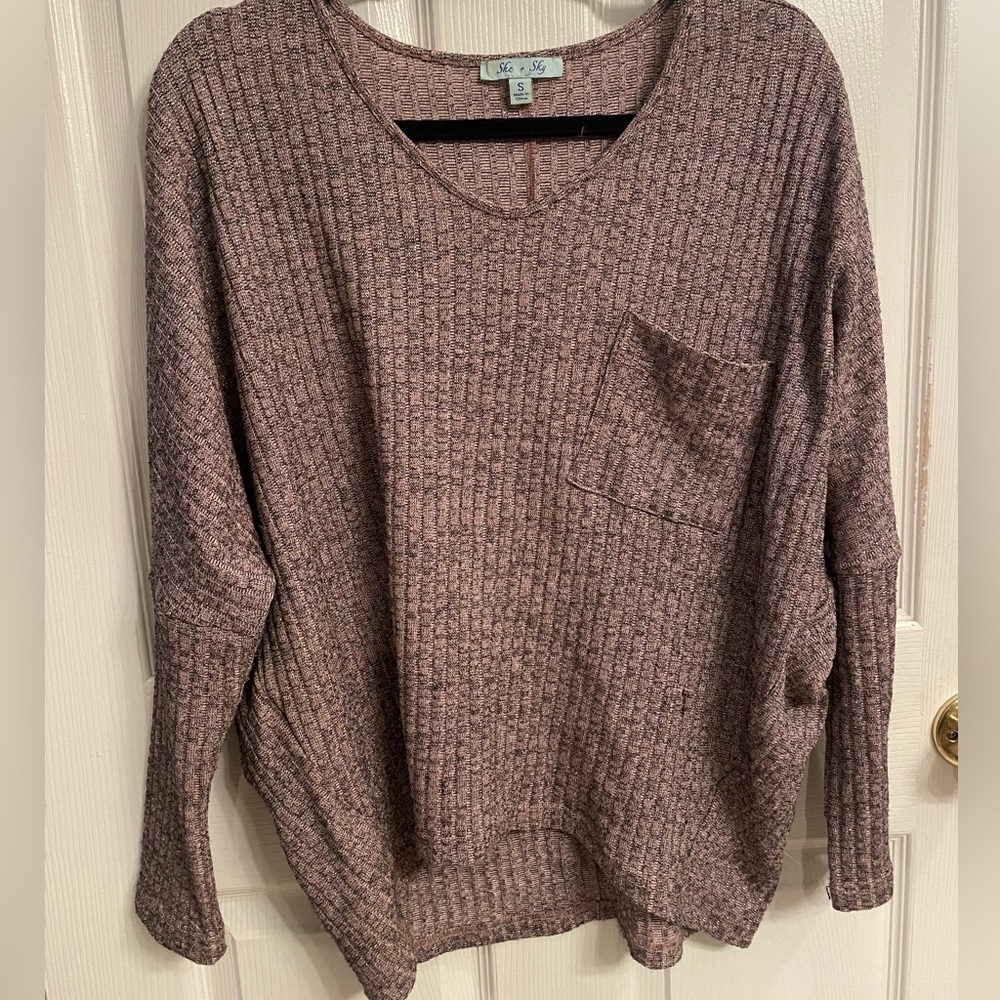 She + Sky Sweater